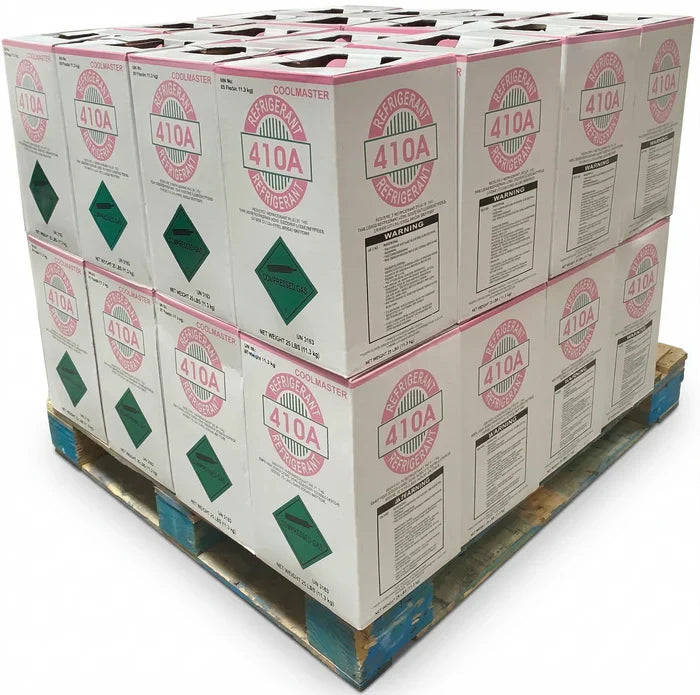 R410A 25lbs Refrigerant  100% Virgin New Factory Sealed Cylinder