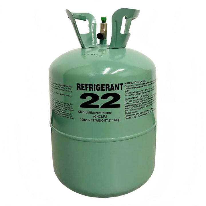 R22 30lbs Refrigerant  100% Virgin New Factory Sealed Cylinder