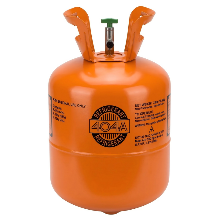 R404A 24lbs Refrigerant  100% Virgin New Factory Sealed Cylinder