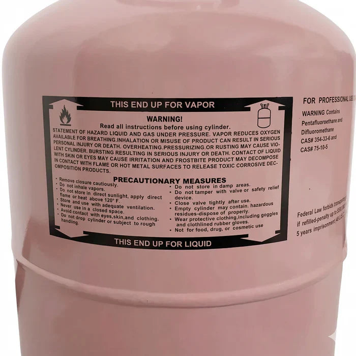 R410A 25lbs Refrigerant  100% Virgin New Factory Sealed Cylinder