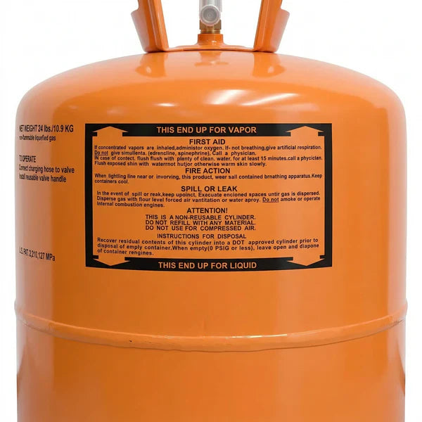 R404A 24lbs Refrigerant  100% Virgin New Factory Sealed Cylinder
