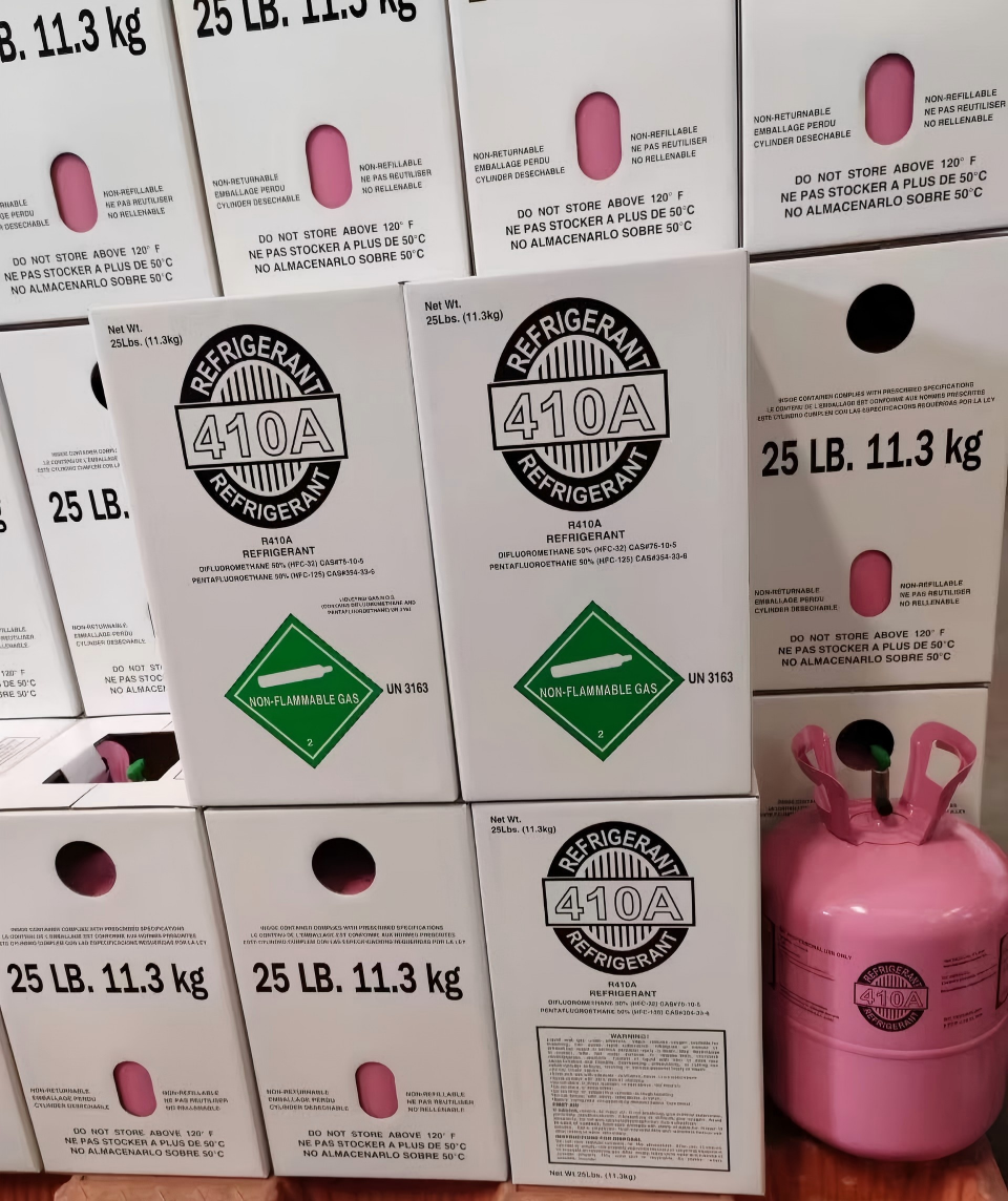 R410A 25lbs Refrigerant  100% Virgin New Factory Sealed Cylinder