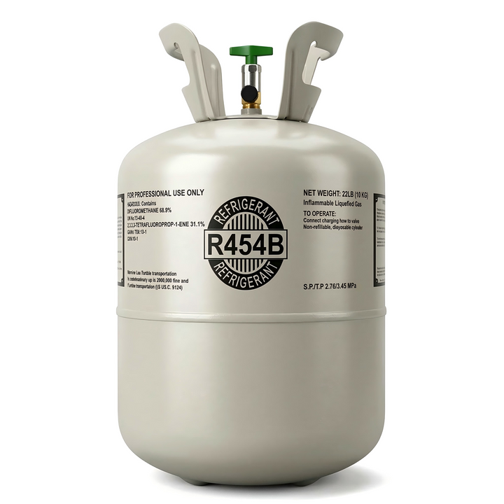 R454B 22lbs Refrigerant  100% Virgin New Factory Sealed Cylinder